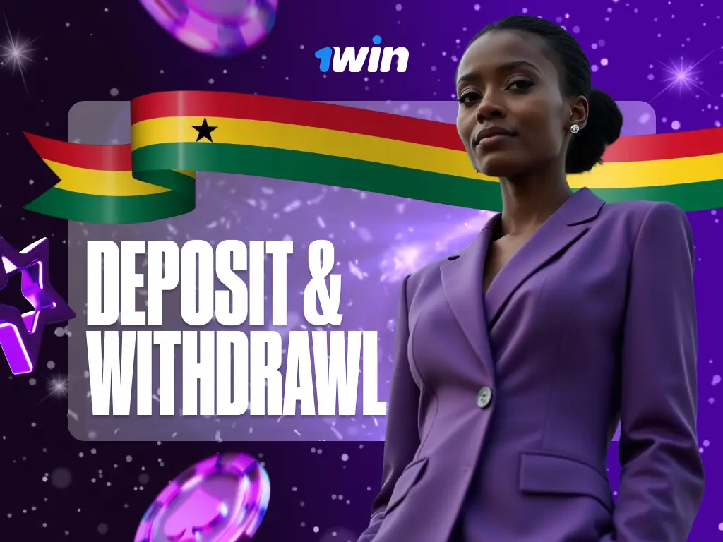 all available payment methods on 1win Ghana
